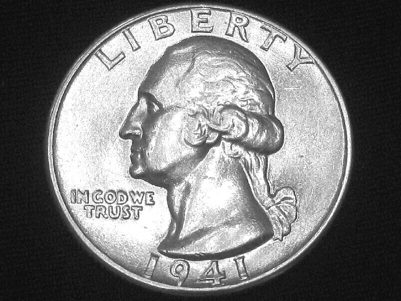 1941 Washington Quarter --- Almost Uncirculated +++