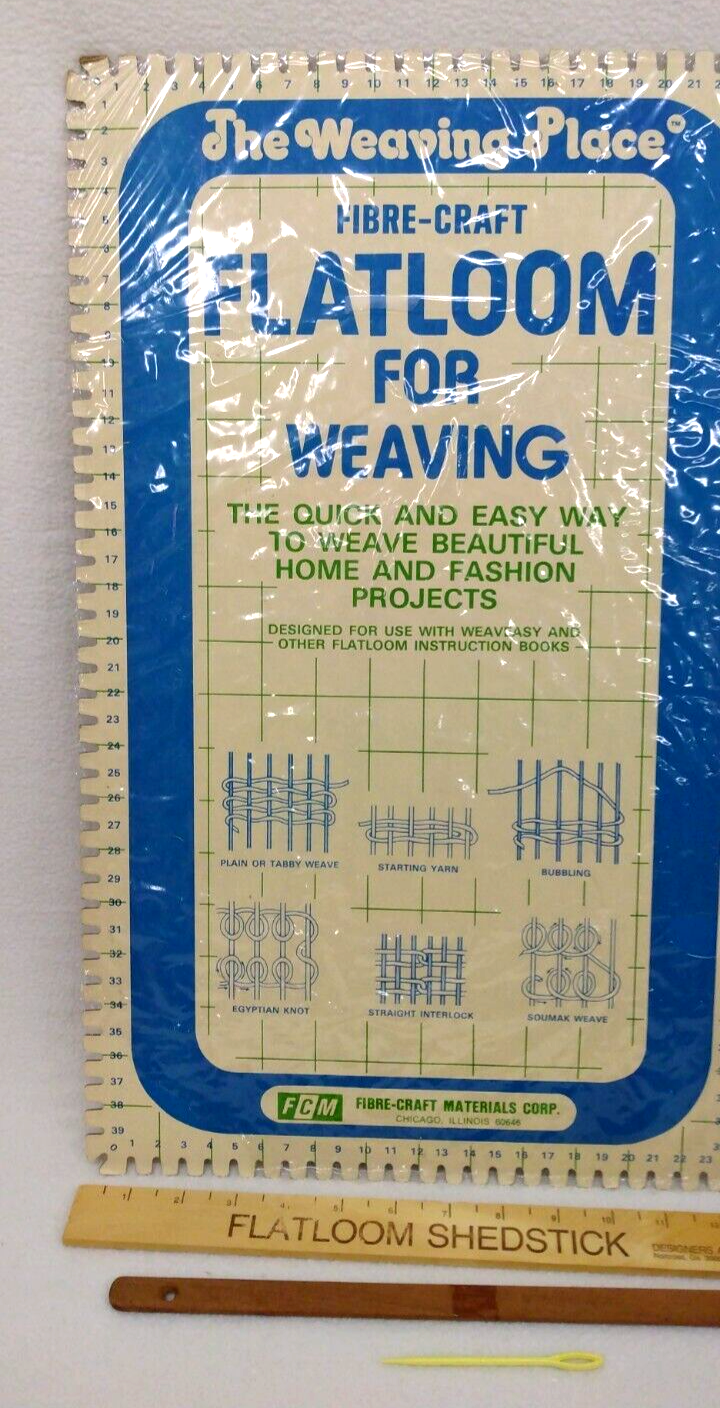 Vtg Weaveasy Flatloom Weaving Primer