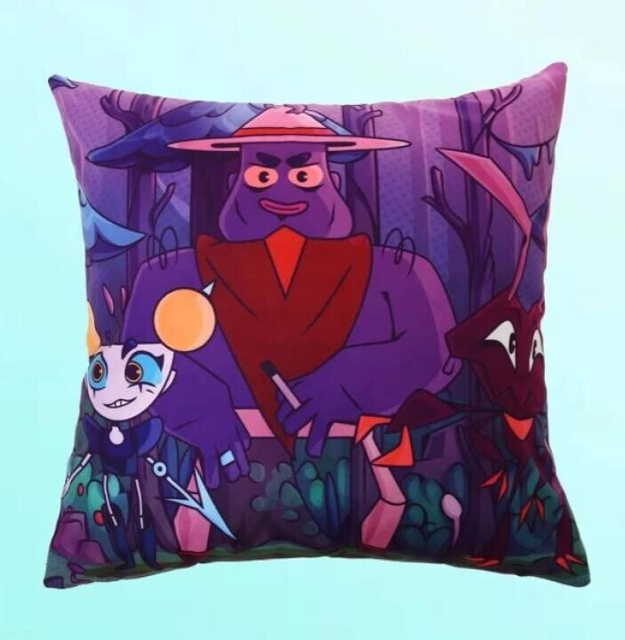 ROMWE X kolgarave Plant & Cartoon Cushion Pillow Cover Without Filler 18*18