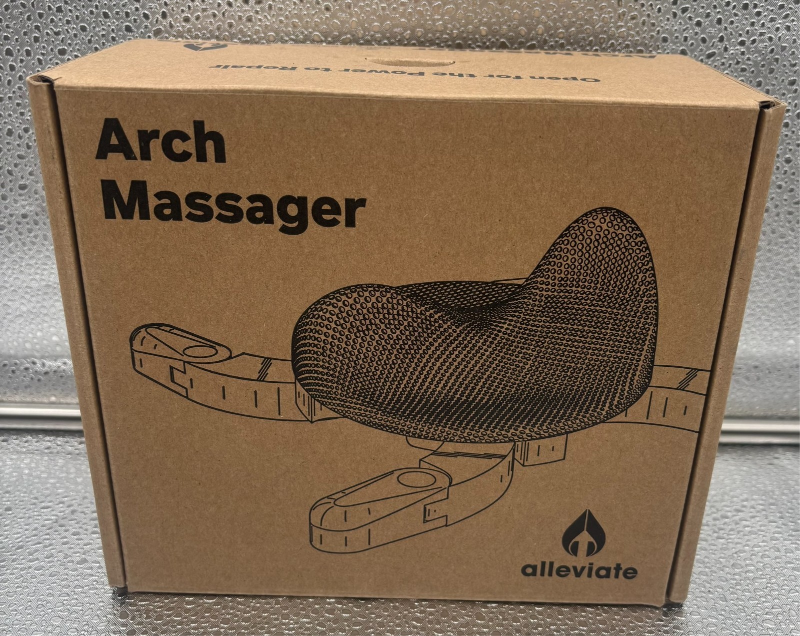 Alleviate Arch Massager Manual Foot Massager for Plantar Fasciitis & Foot Pain