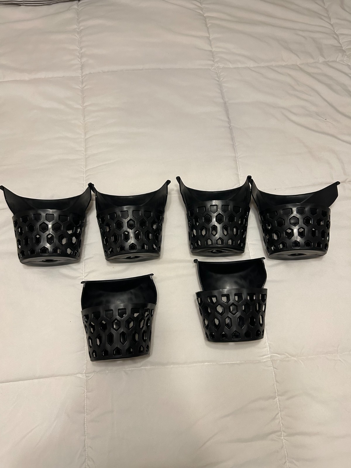 POOL TABLE POCKETS WILL FIT ANY TABLE SET OF 6 BRAND NEW QUALITY FREE SHIPPING