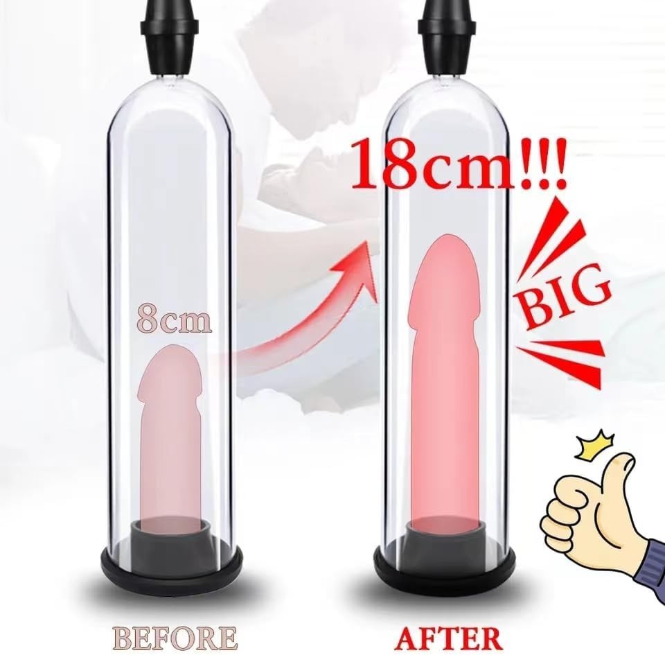 Universal Penis Pump Sleeves - Durable Silicone for Bigger, Stronger Erections