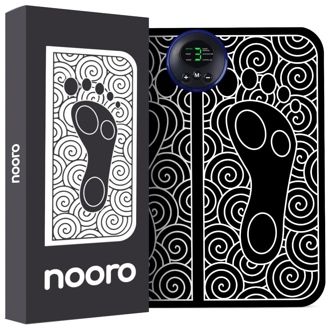 nooro Portable Foot Massager - Soothing Comfort & Revitalization for Tired Feet,