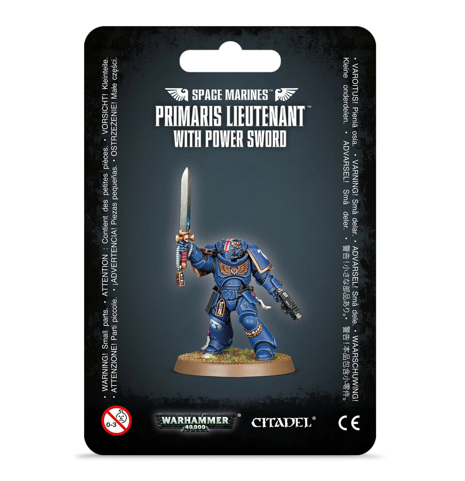 Primaris Lieutenant w/ Power Sword Space Marines Warhammer 40K Blister