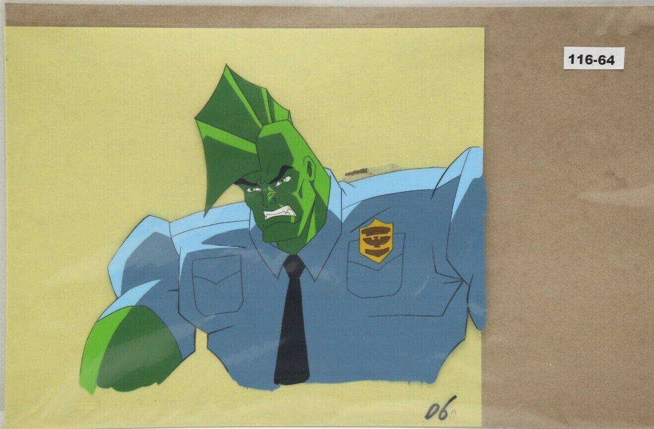 Savage Dragon Original Production Cel 116-64 - Used Condition