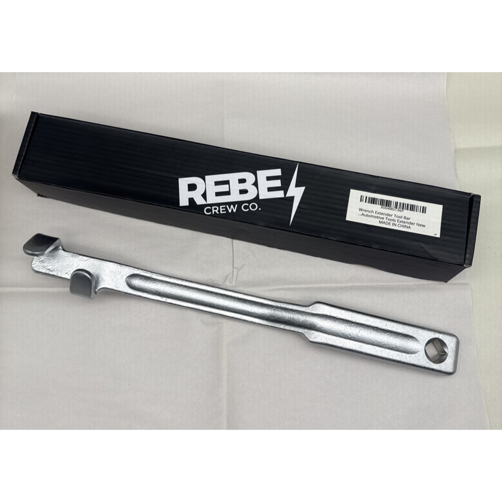 Rebel Wrench Extender Tool Bar, 13 Inch Wrench Extension Leverage Tool *READ...