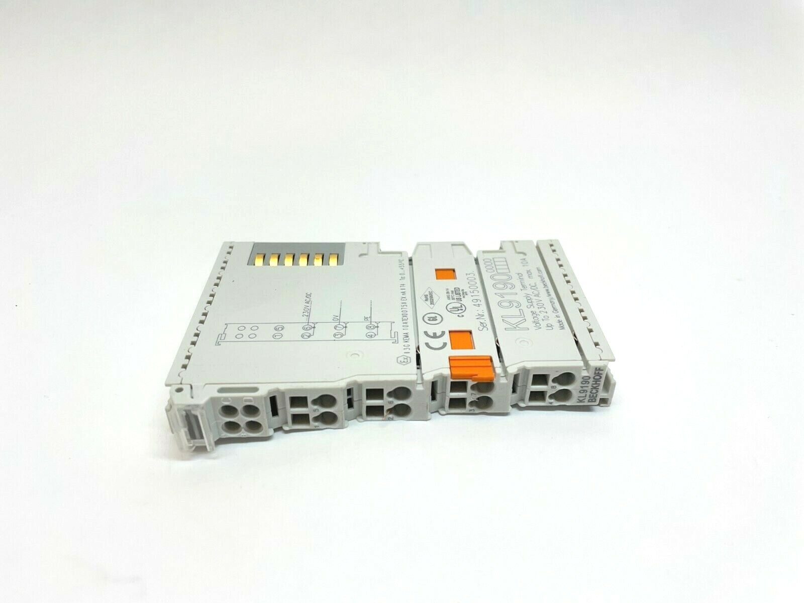 Beckhoff KL9190 Potential Voltage Supply Terminal
