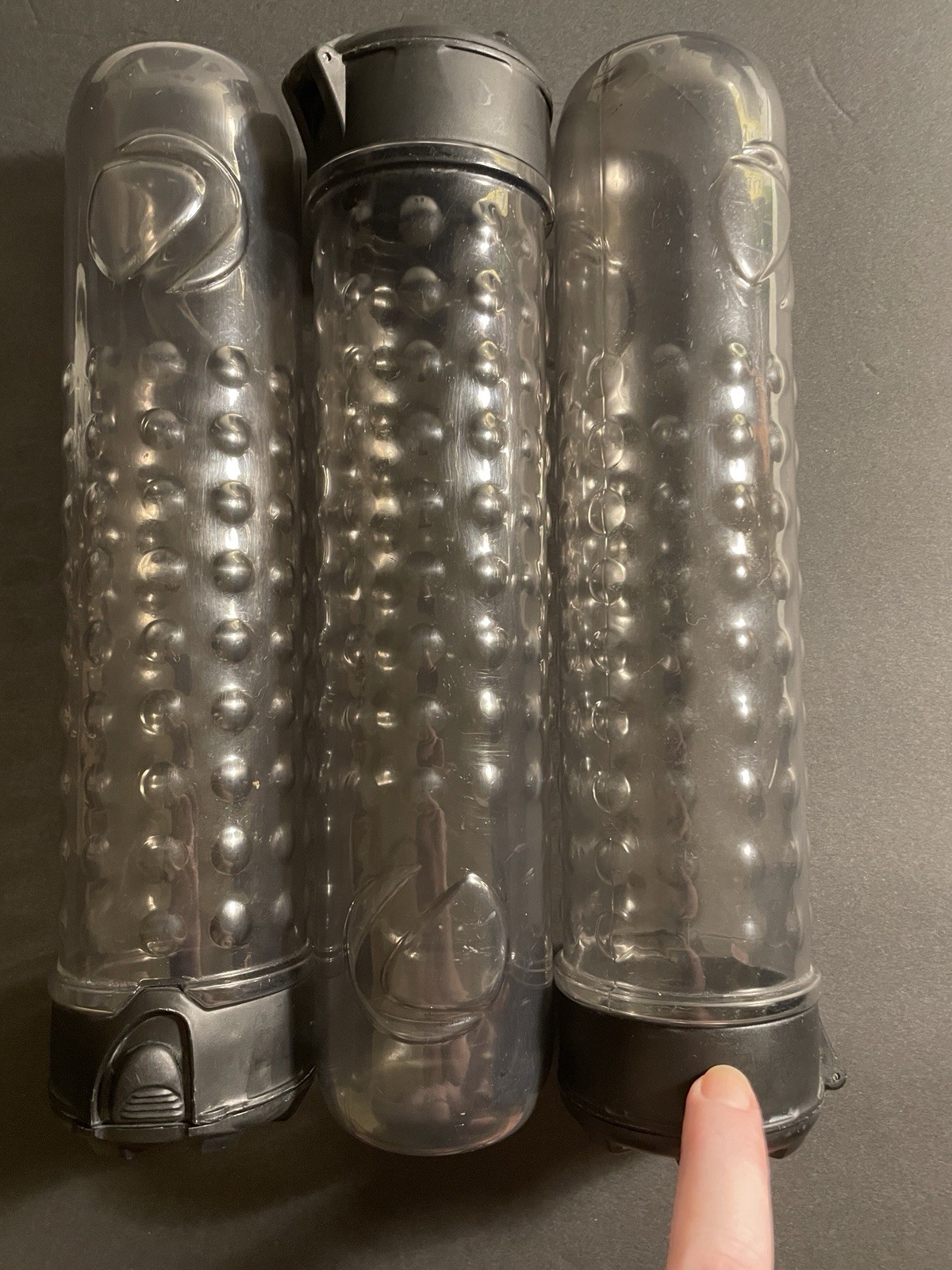 Dye Paintball Reload Pods Spring Loaded Flip Lid 3 pack