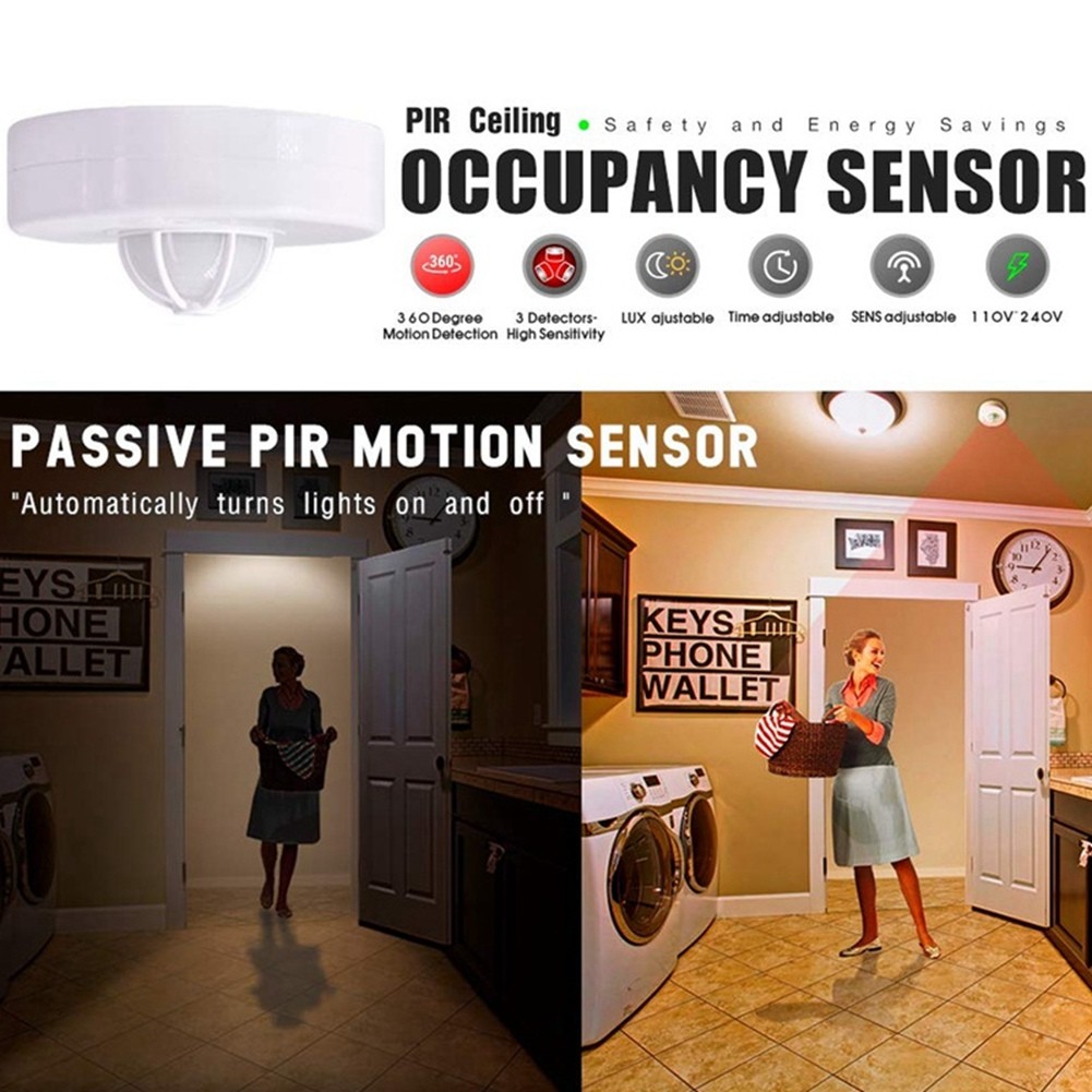 3-12M 360 Degree Ceiling Occupancy Sensor Motion Sensor Light High6824