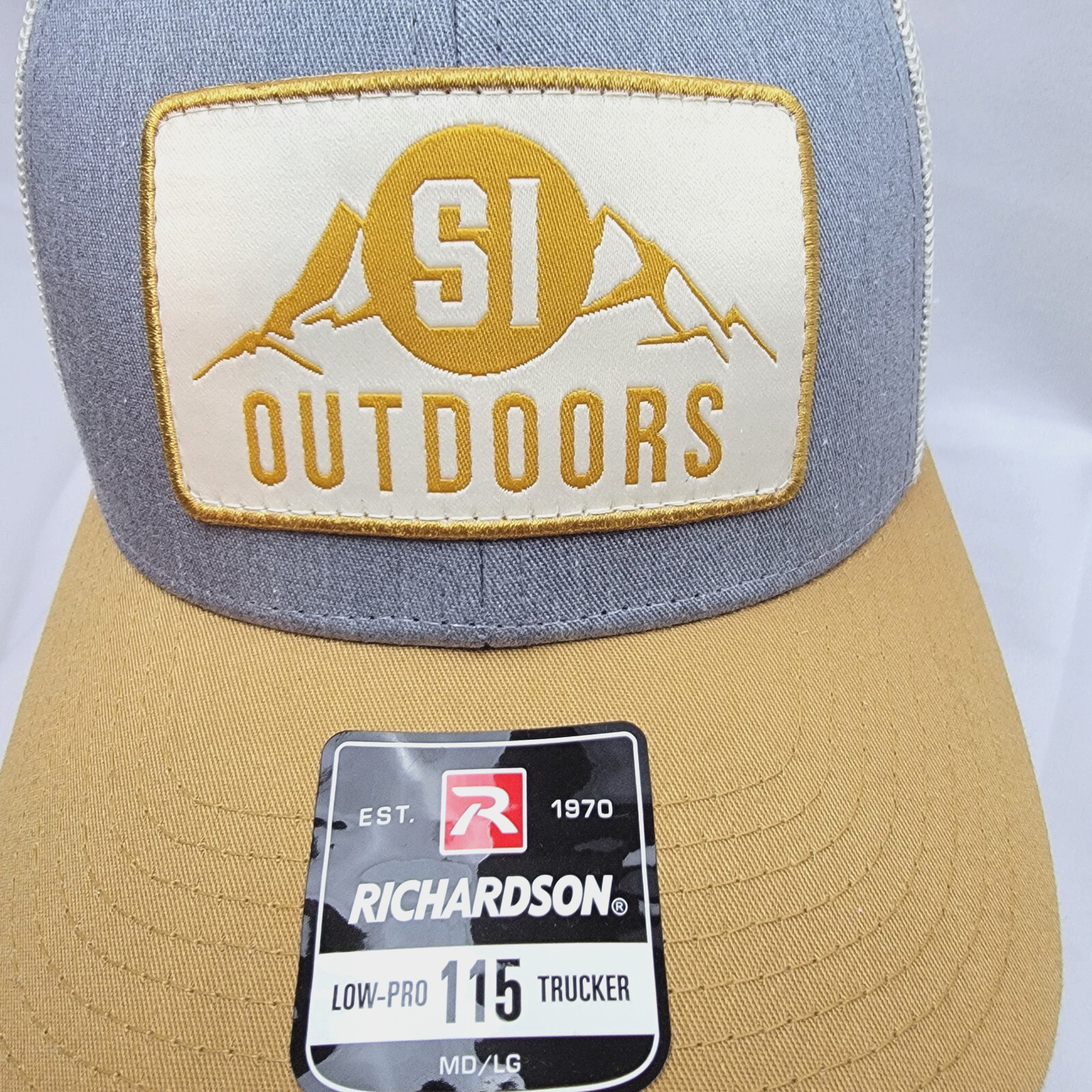 Richardson SI Outdoors Cap Snapback New with Tags Low-Pro 115 Trucker MD/LG
