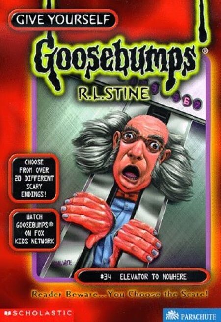 FREE SHIPPING - ELEVATOR TO NOWHERE by R.L. Stine (Paperback)