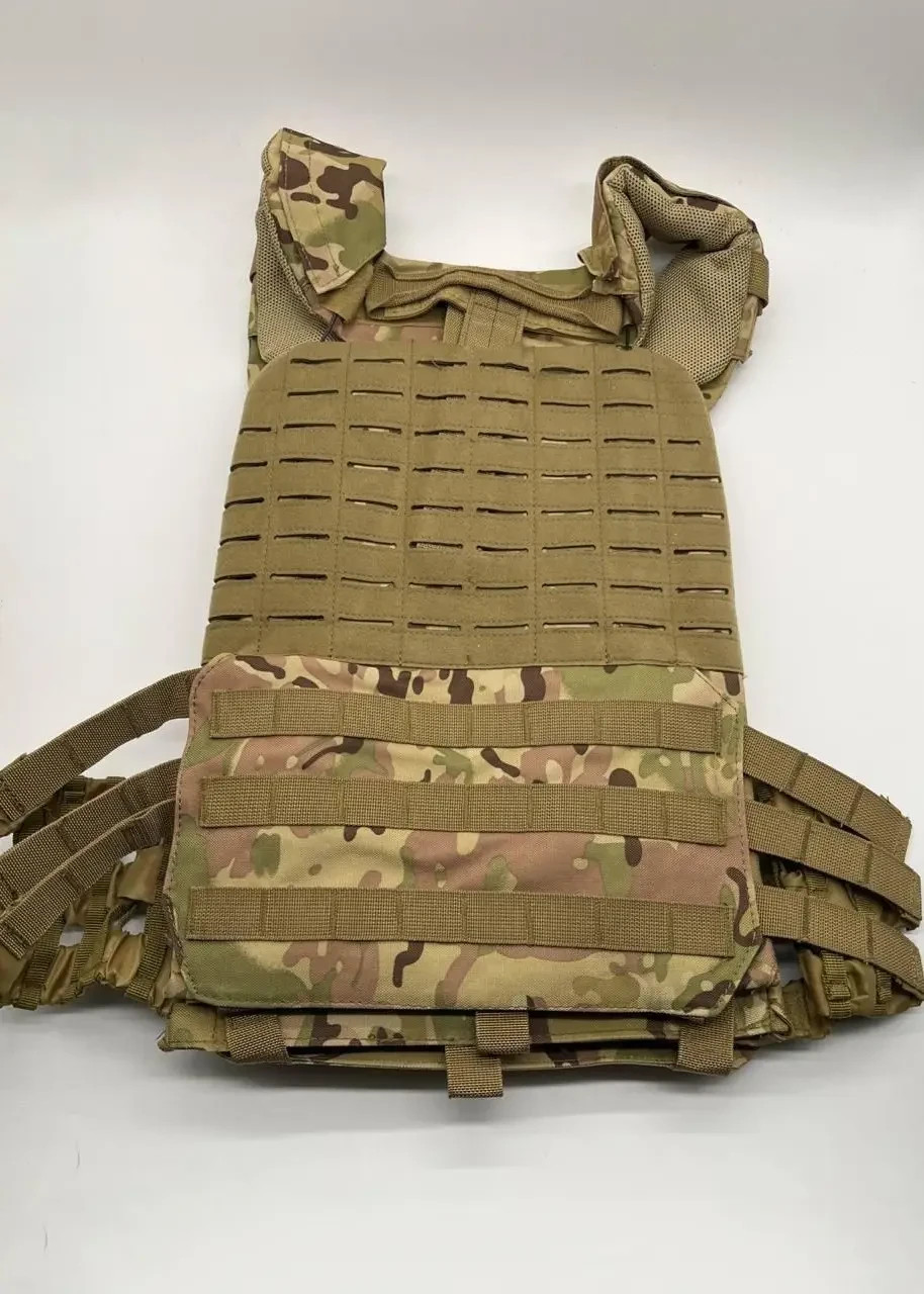Plate Carrier Tactical Vest MOLLE Quick Release Black 🇺🇦