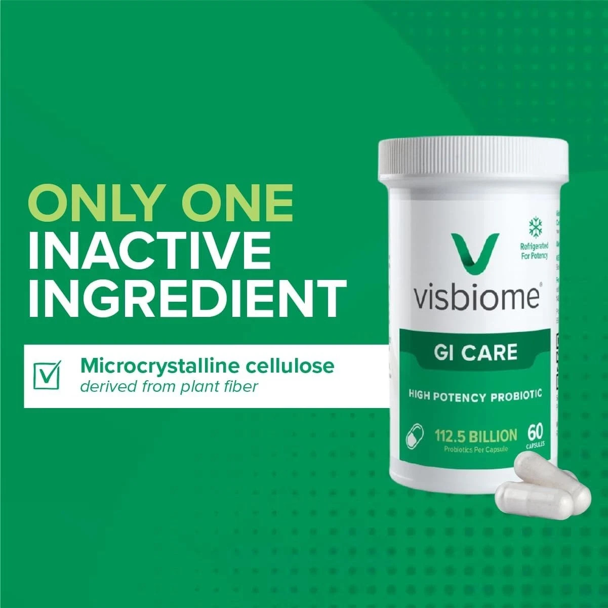 Visbiome High Potency Probiotic 112.5 Billion 60 Capsule, formerly VSL #3