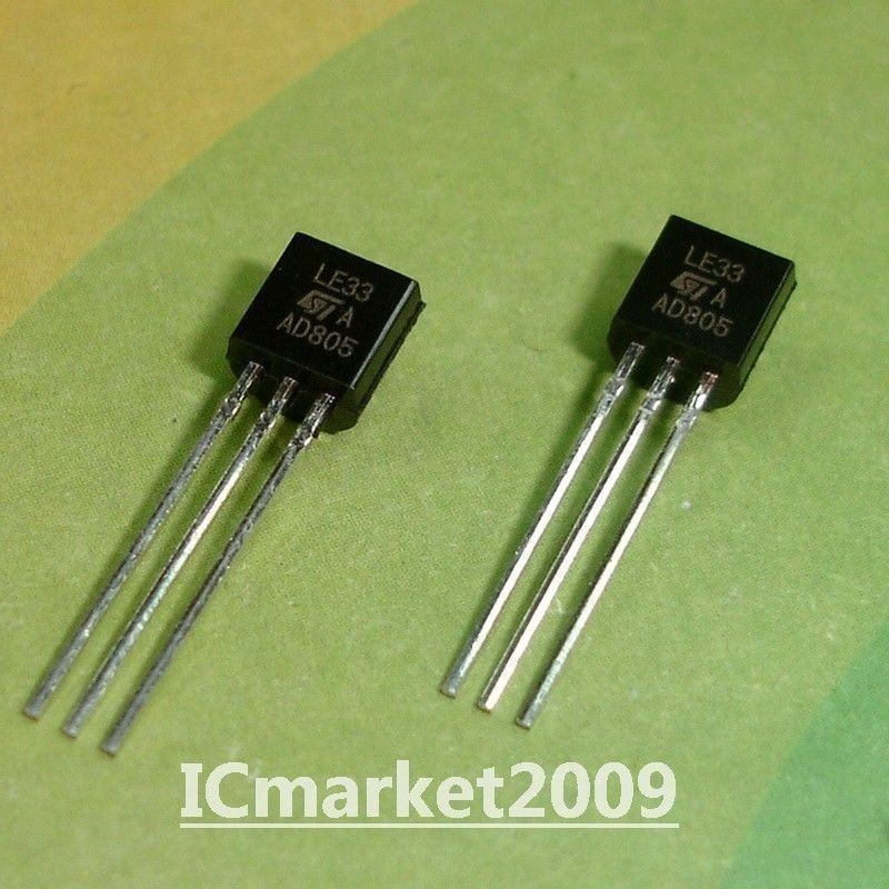 10 PCS LE33ACZ TO-92 LE33 LE33A Very Low Drop Voltage Regulator Transistor