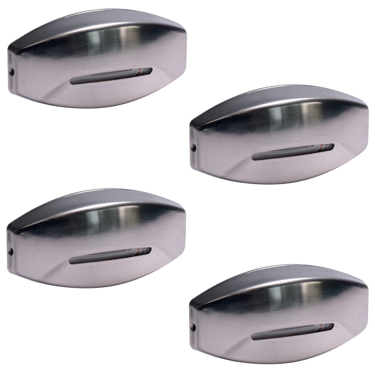 Lumitec Fiji Courtesy Lights Indirect RGBW LED Polished Housing 4 Pack  101753