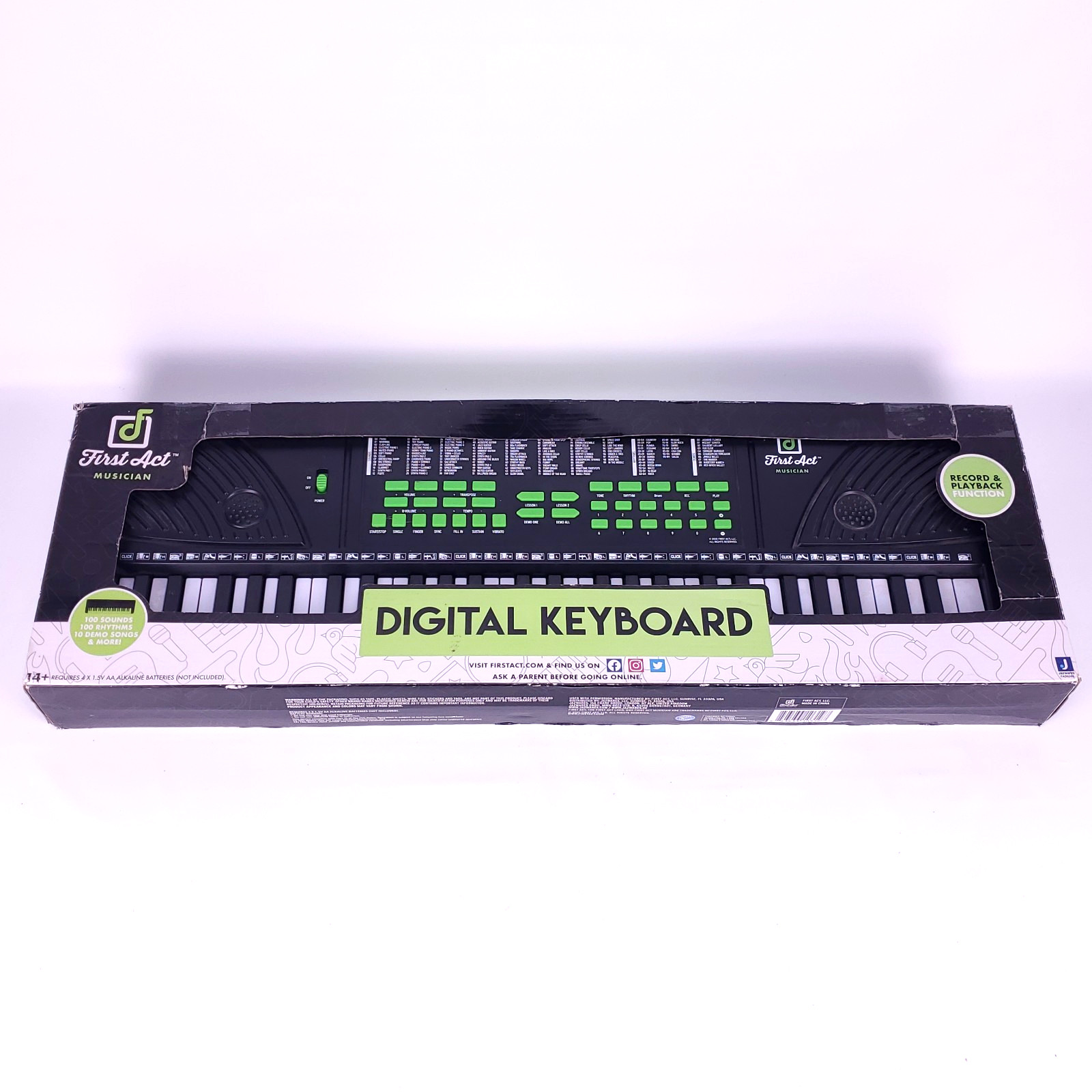 First Act Piano Keyboard Synthesizer and More