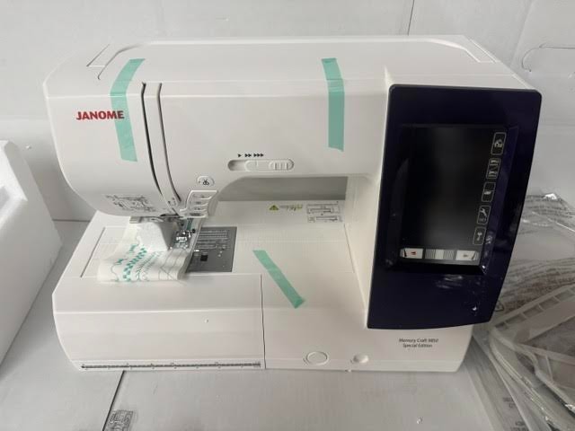 Janome Memory Craft 9850 Sewing and Embroidery Machine DISPLAY MODEL UNIT 4