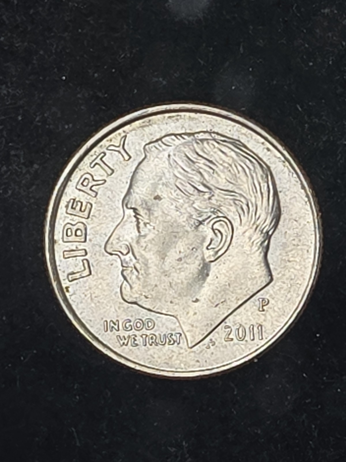 2011 P Roosevelt Dime Circulated