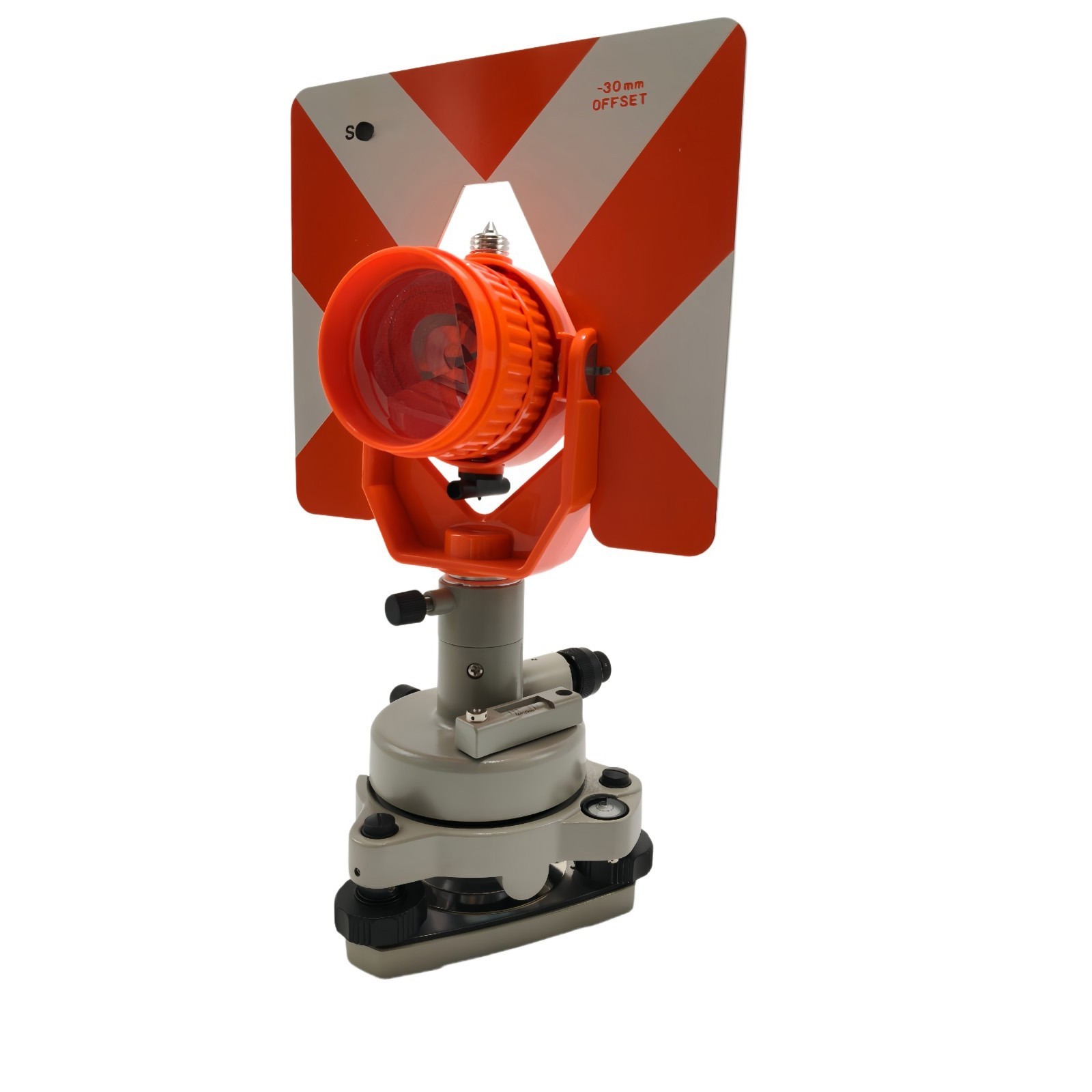 Tribrach Prism Set for Sokkia Topcon Total Station Surveying Single Reflector