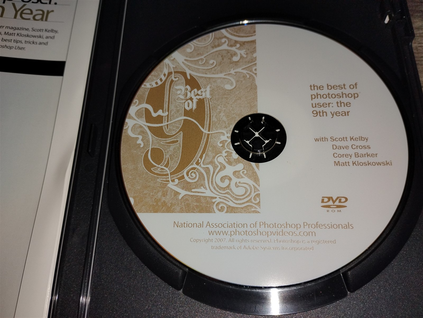 The Best of Photoshop User: The 9th Year DVD-ROM 2007 for Windows 2000/XP NAPP