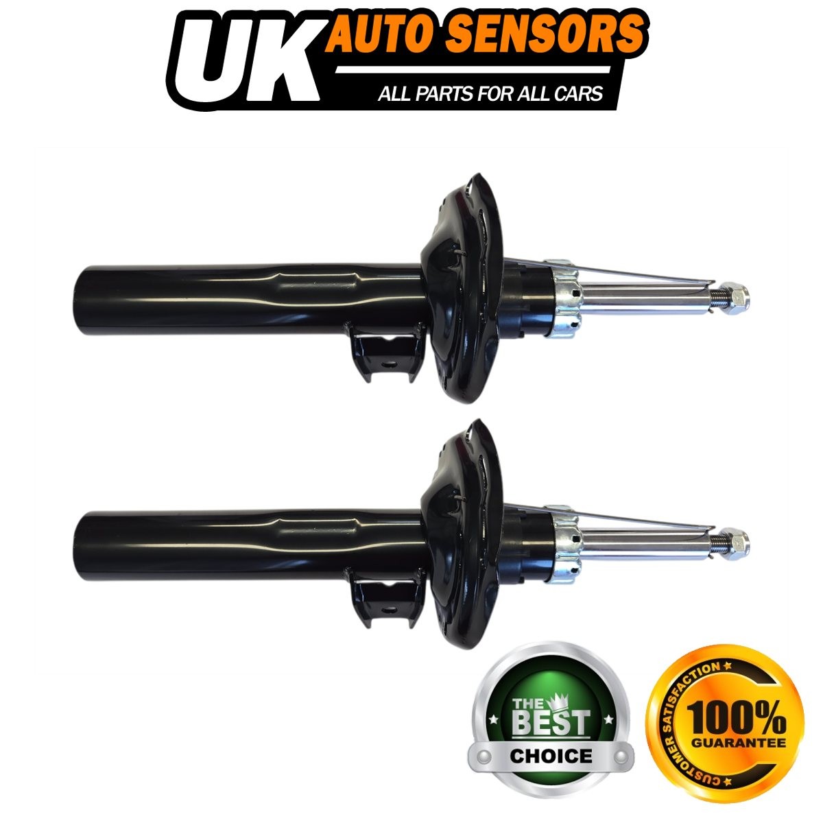 Fits Golf T-Roc Passat A3 Q2 Octavia Leon 2x Shock Absorbers Front AST