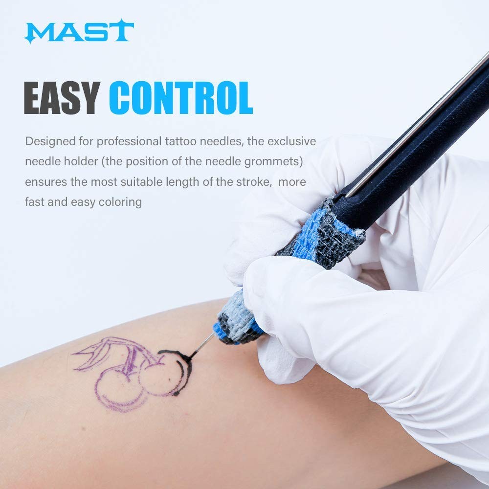 Dragonhawk Poke Stick Tattoo Kit Beginner Hand Diy Home Supply Black
