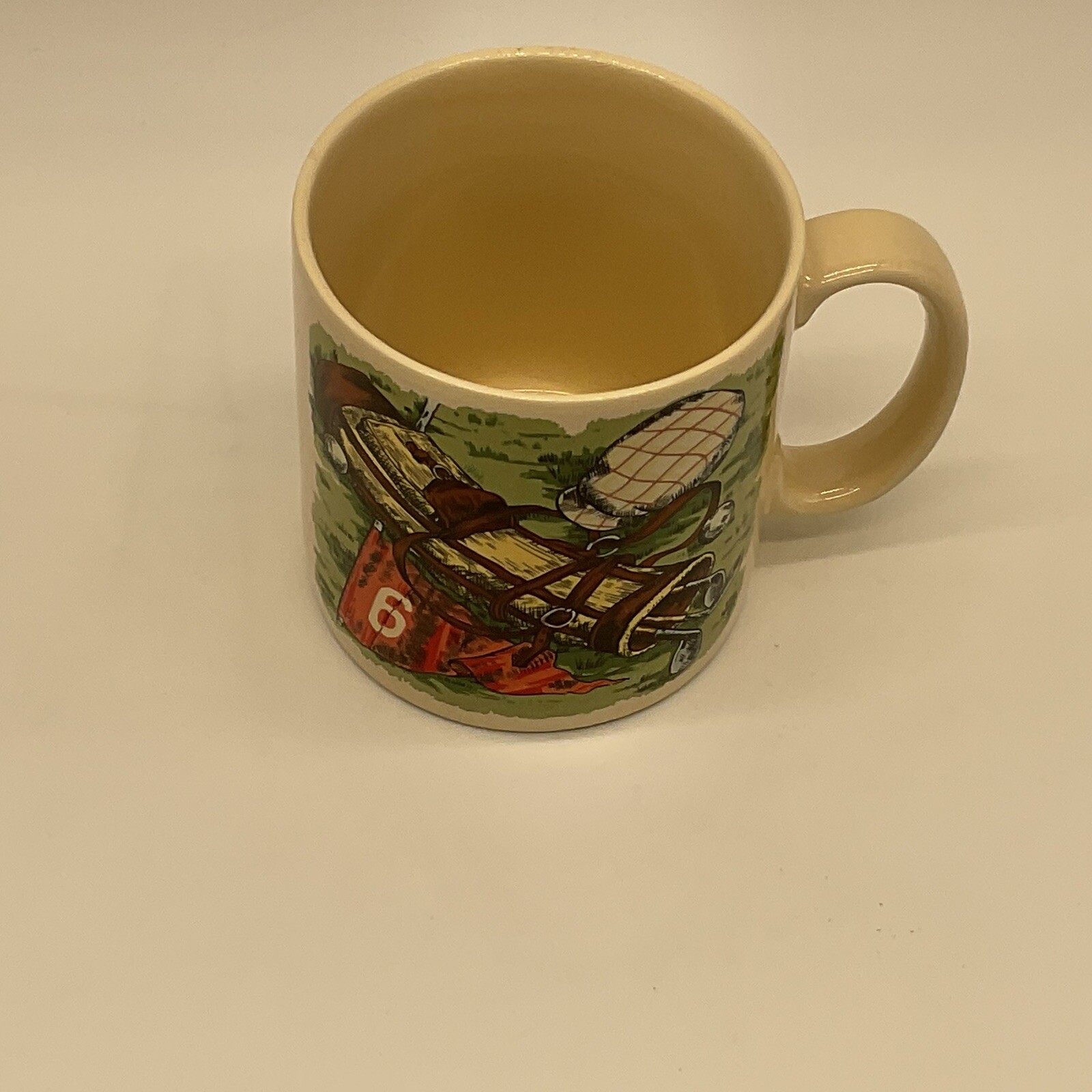 Russ Berrie 6th hole golf coffee mug