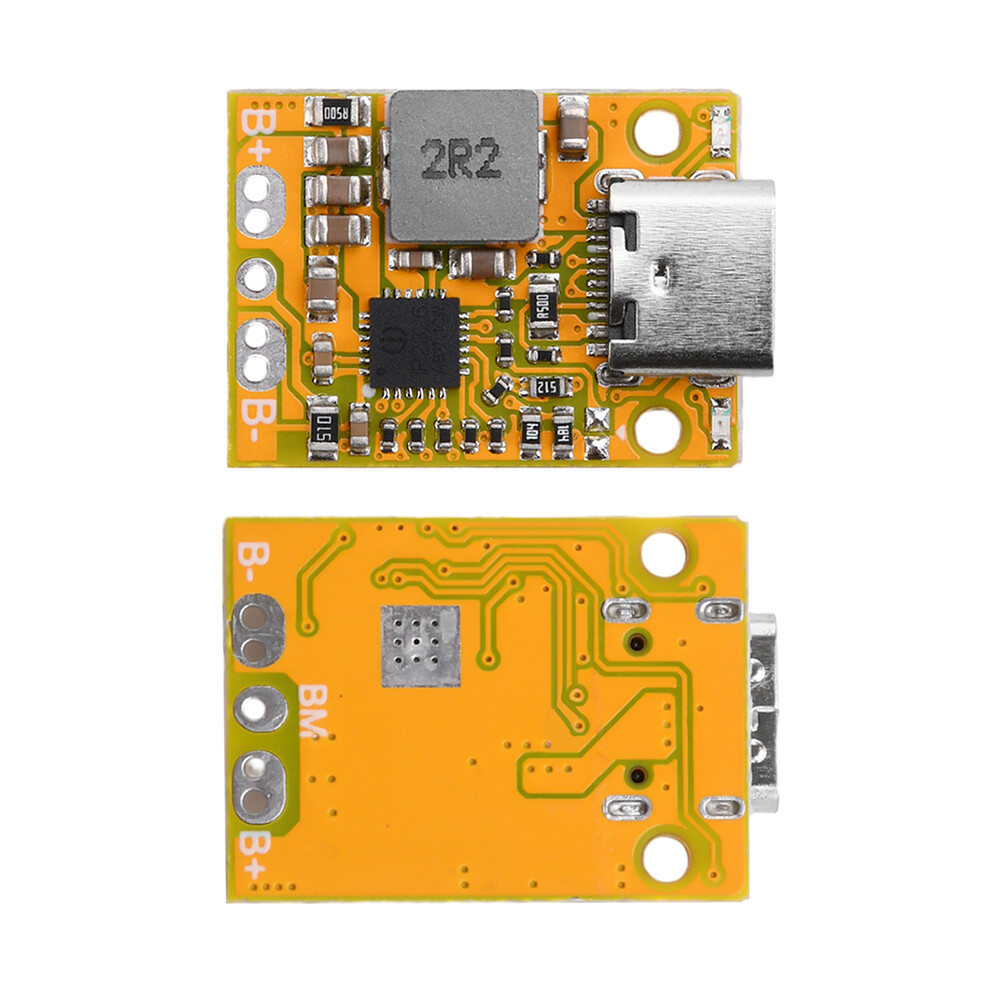 2S 3S Li-ion Battery Charging Module Type-C QC Fast Charging w/ Indicator Light