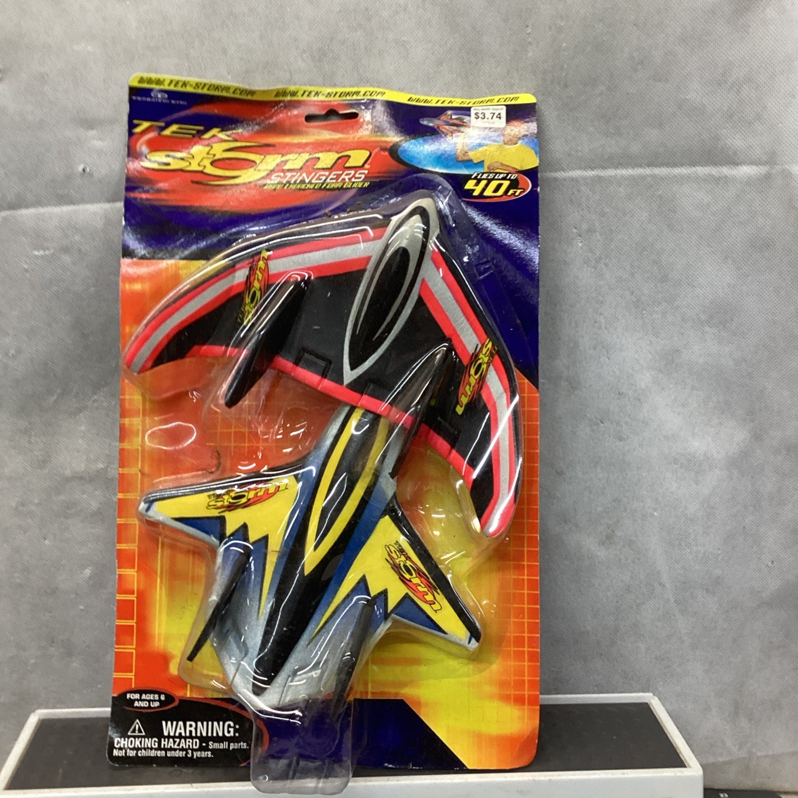 Trendmasters Tek Storm Stingers Hand Launched Foam Gliders 2001 ~ New Sealed