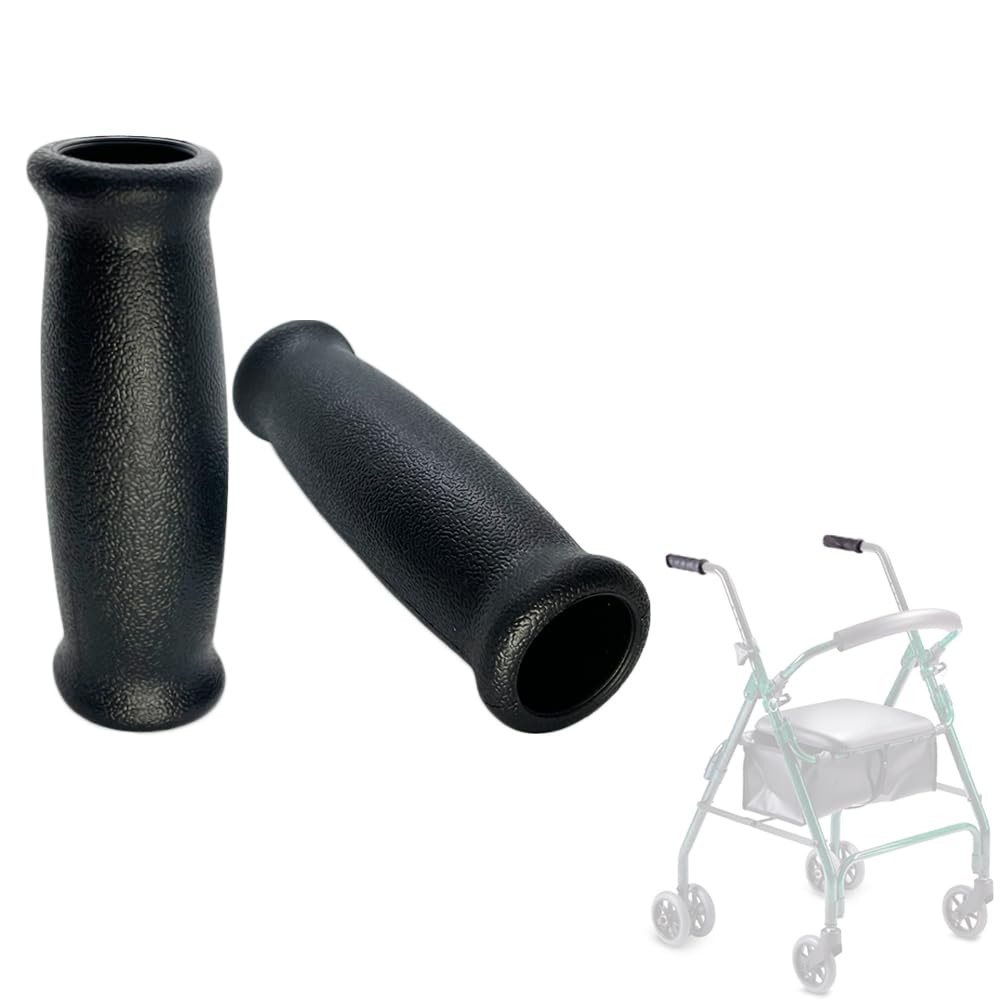 Rollator Hand Grips Replacement for Elderly & Disabled - Rolling Walker Handl...