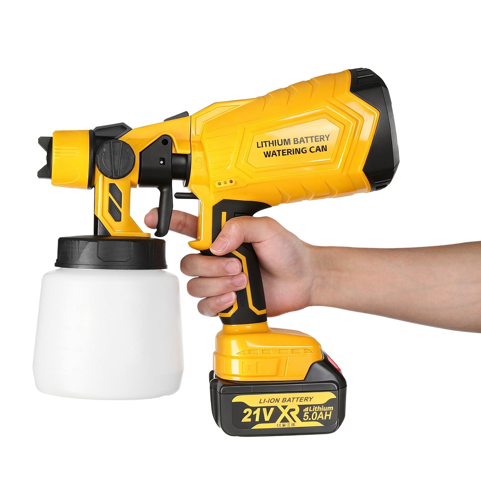 Handheld Paint Sprayer 21V for Makita 21V Battery High Pressure Quick Clea