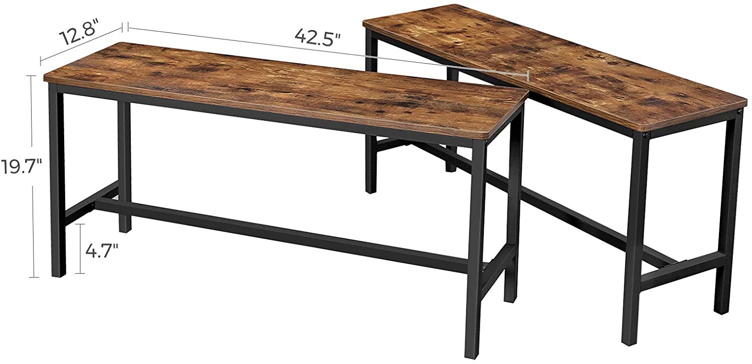 MARLEY Dining Table and Bench Set