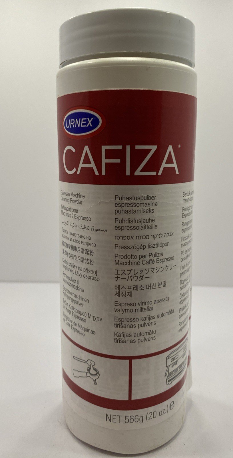 CAFIZA 20oz Espresso Machine Cleaning Powder