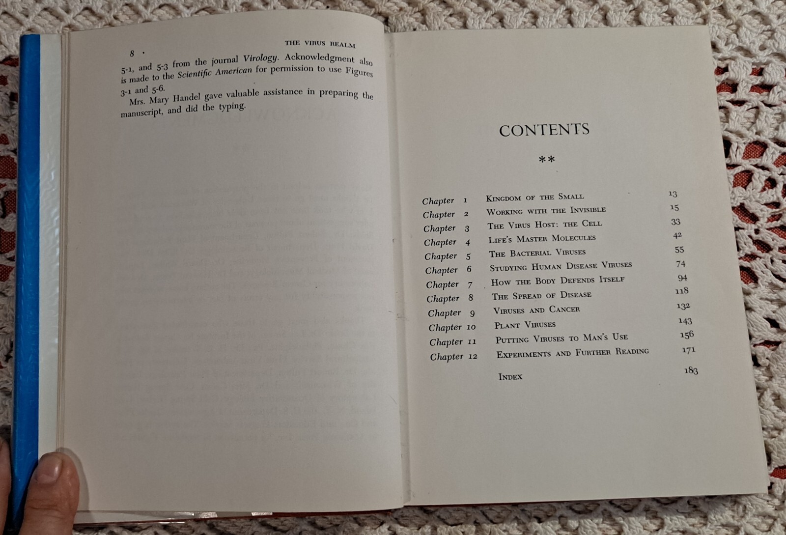 Introducing Modern Science Ser: The Virus Realm by P. Thompson,1968(1st Edition)