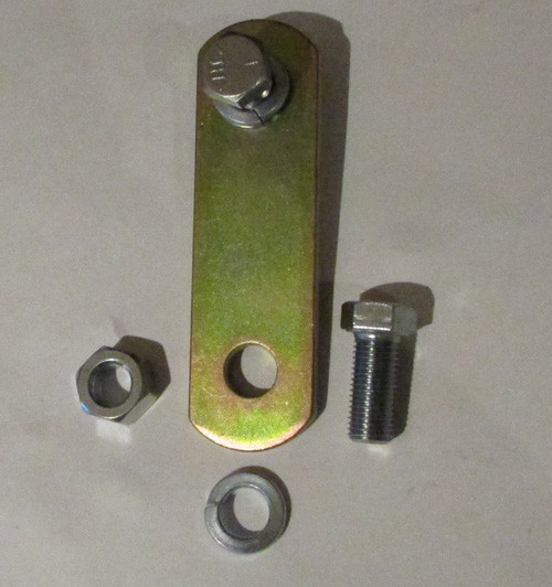 Seat Belt Mounting Bracket Extension Flat Seatbelt Mounting Bracket: 4" Long