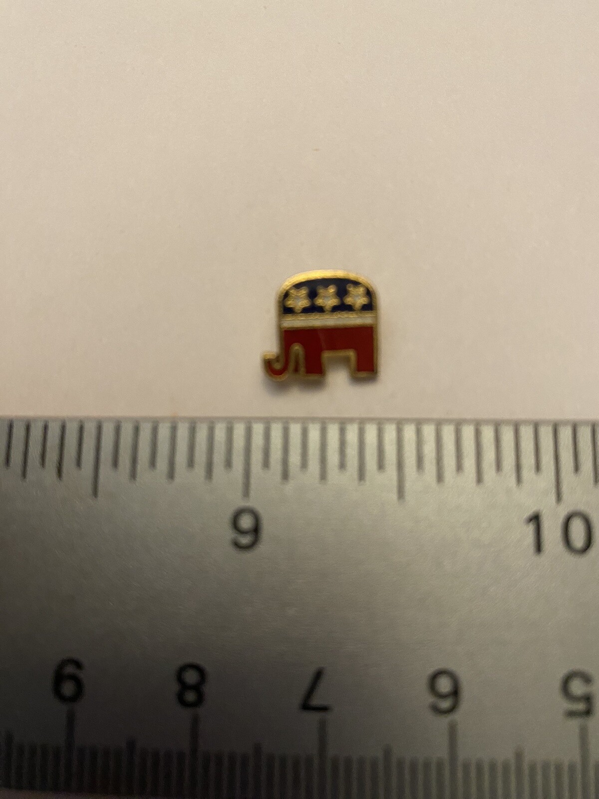 Republican Elephant Pin Tie Tack Hat Pin P2