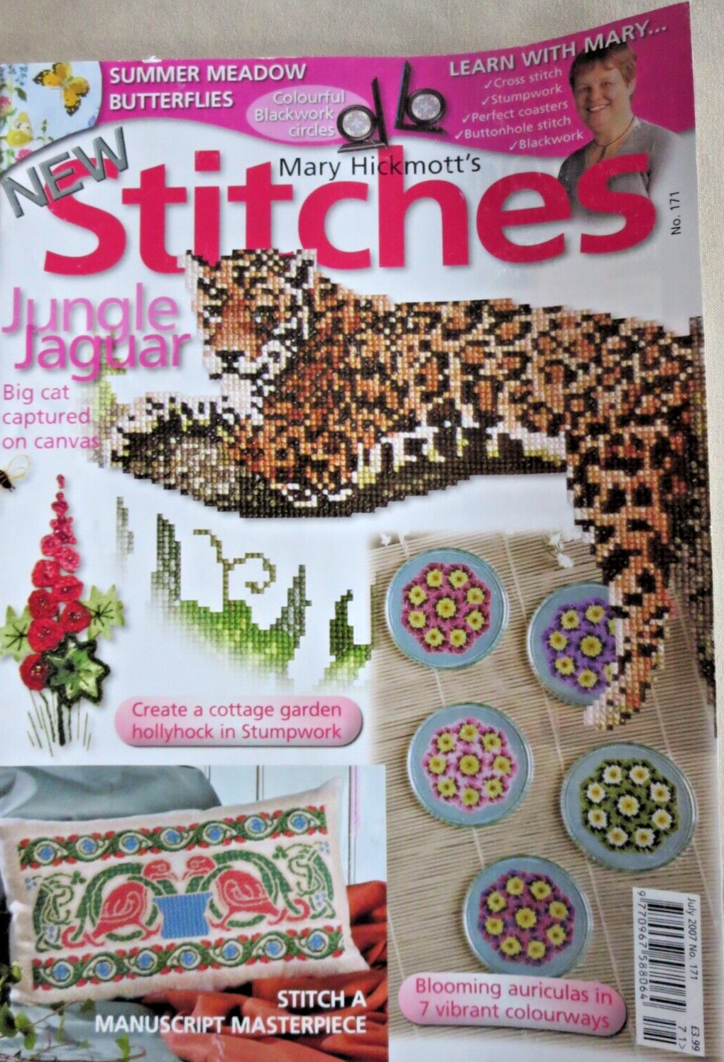 New Stitches magazine July 2007; Jungle Jaguar