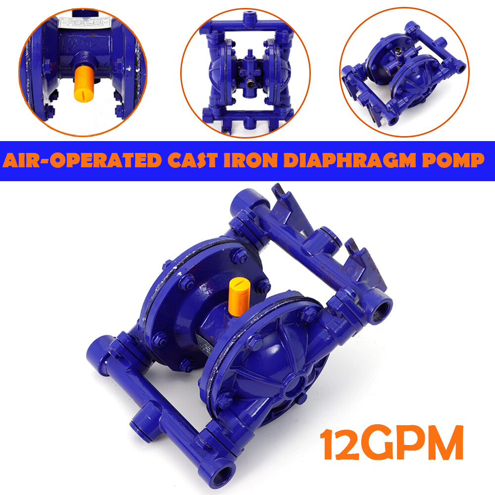 Air Diaphragm Pump Waste Oil Pump Double Diaphragm Heavy Duty Transfer Pump12GPM