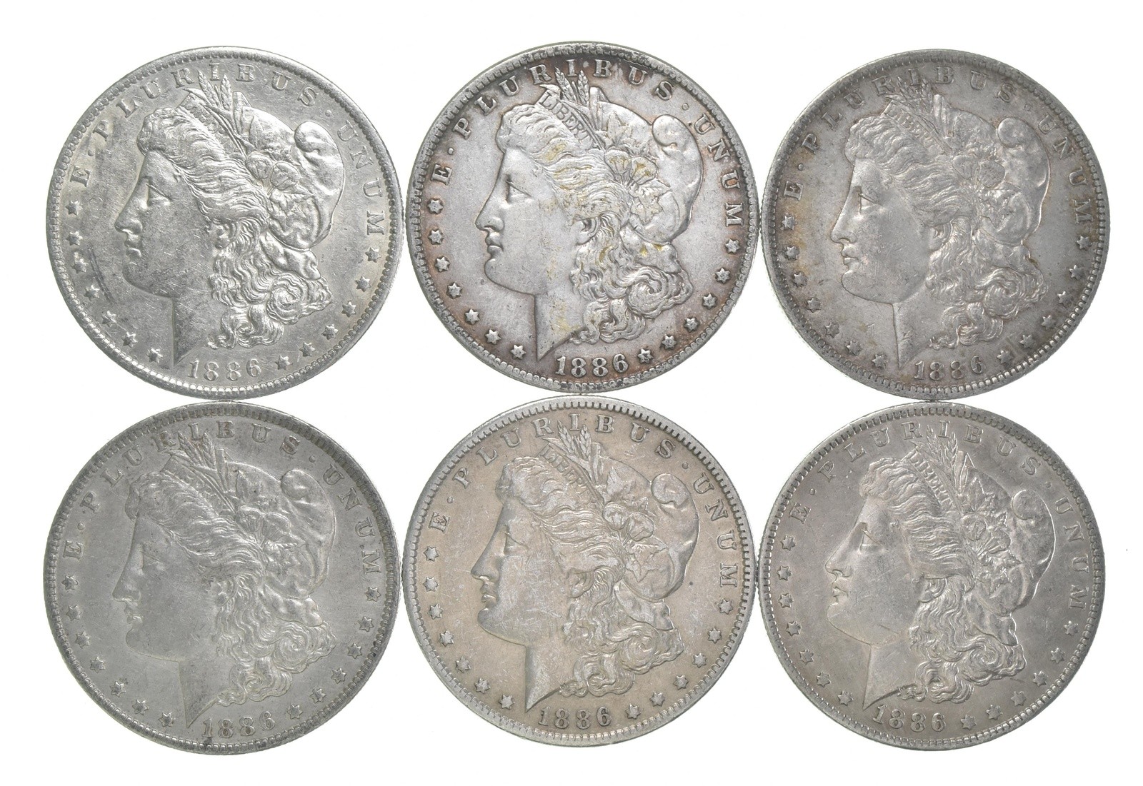 VF 1886-O Morgan Silver Dollar (1 coin)