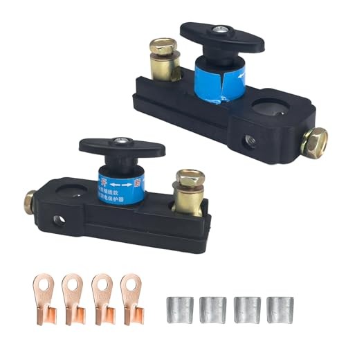 Battery Disconnect Switch 1V/4V Universal Battery Kill Switch with Metal 2