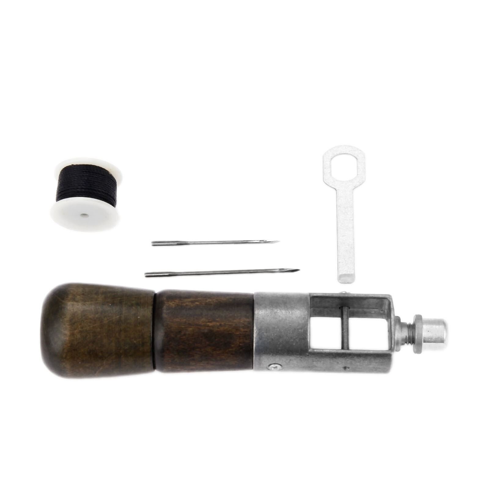 Automatic Lock Stitching Sewing Awl Needle Thread Bobbin Leather Craft DIY Tool