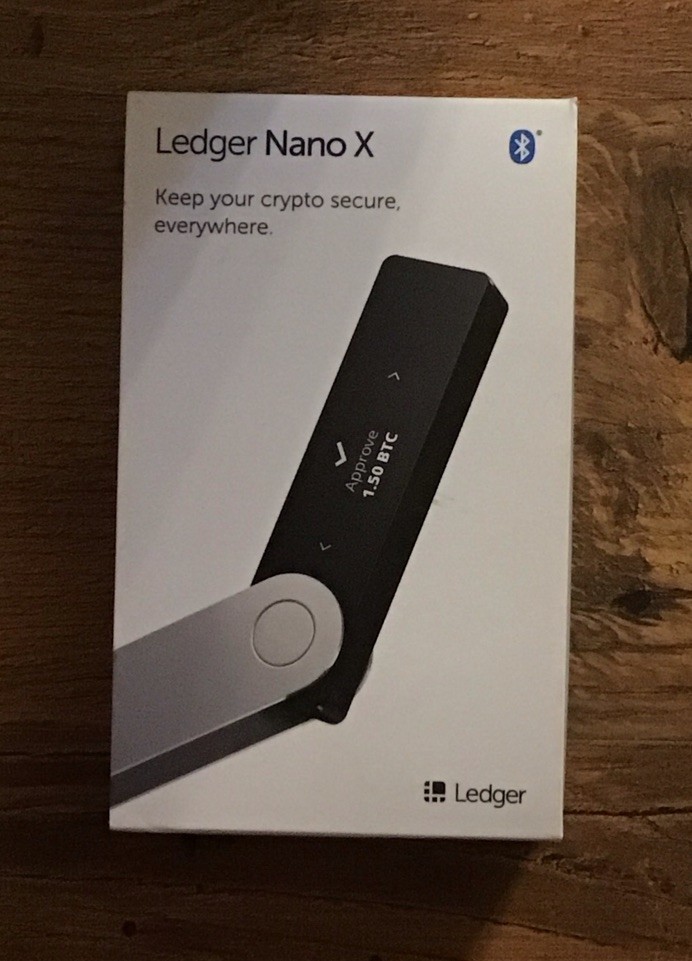 LEDGER NANO X CRYPTOCURRENCY HARDWARE WALLET FACTORY