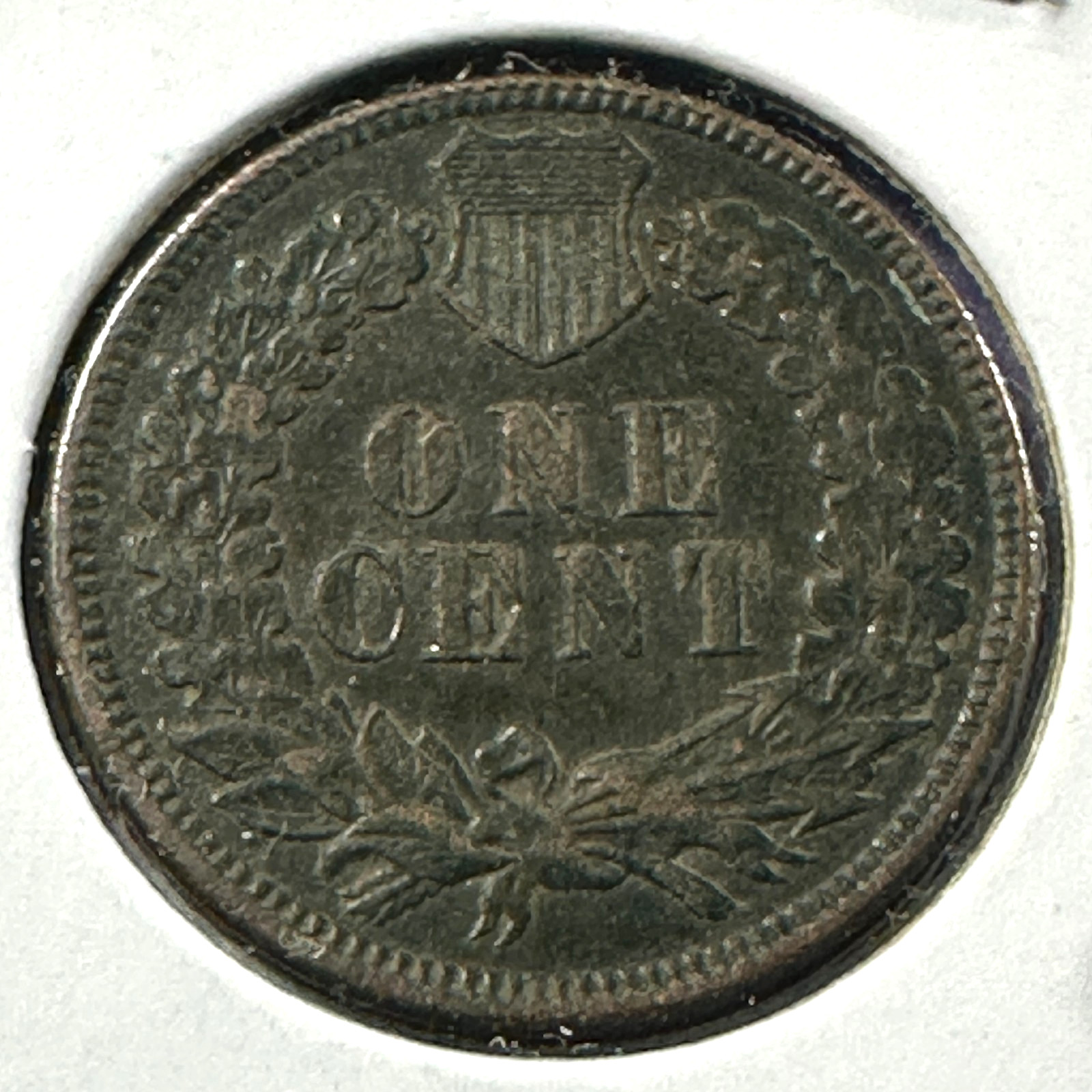 1873, Closed "3" 1C Indian Cent (90201)