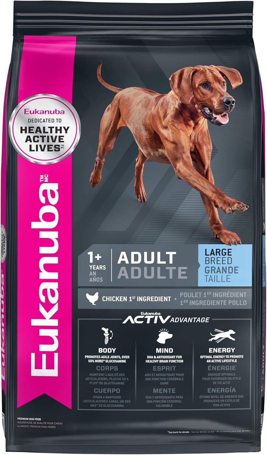 Eukanuba Adult Large Breed Dry Dog Food - 40 lb Bag