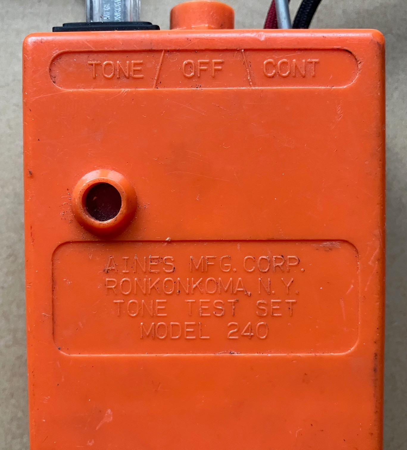 Aines Tone Test Set Model 240