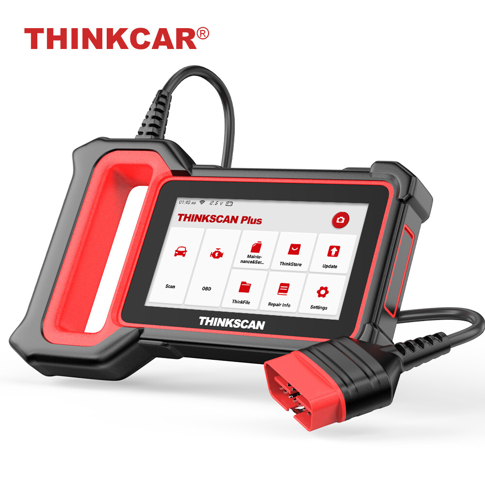 ThinkScan Plus S7 OBD2 Scanner Car Diagnostic Tool With 5 Reset AutoAuth FCA SG