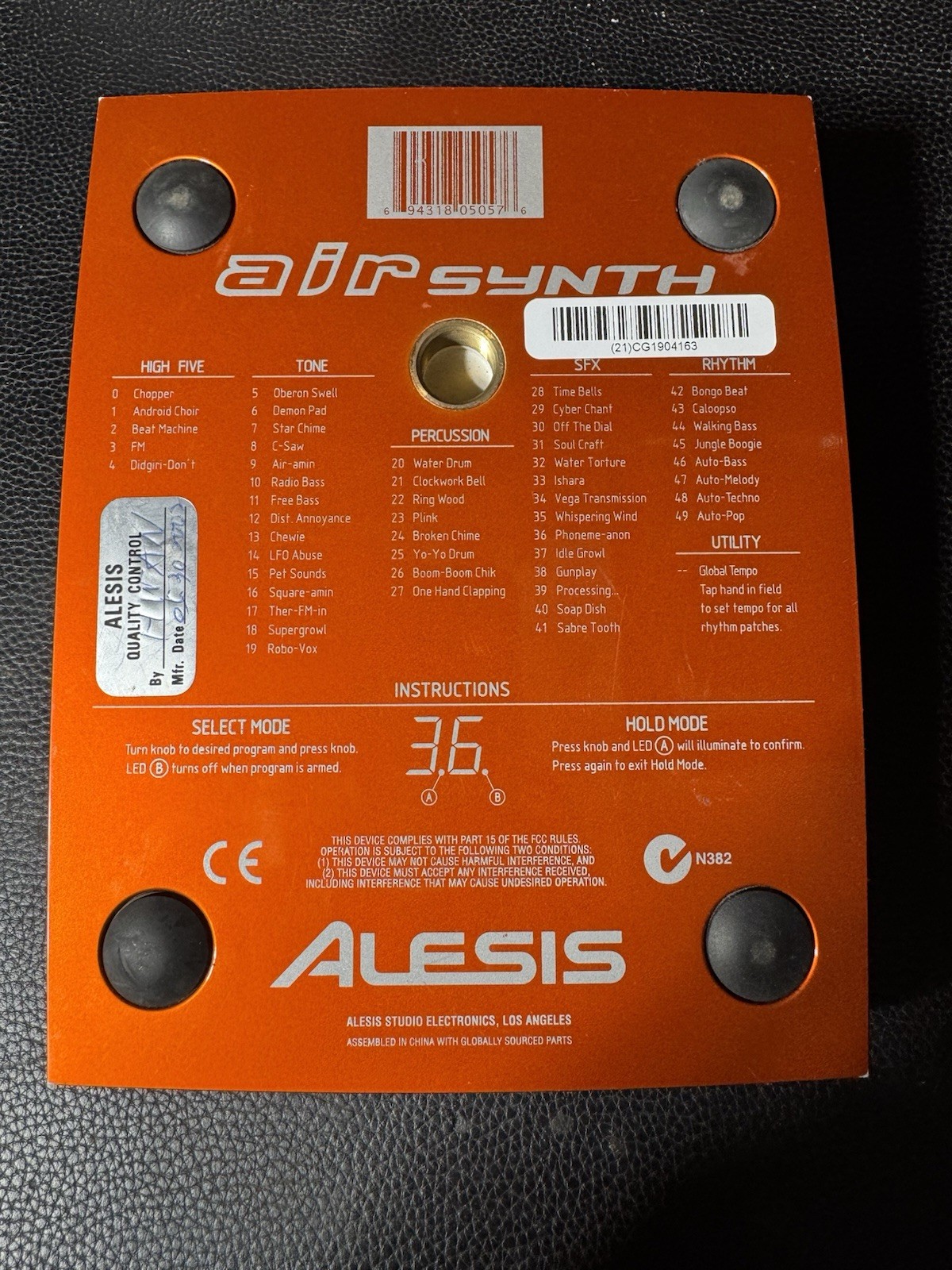 Air Synth Alesia