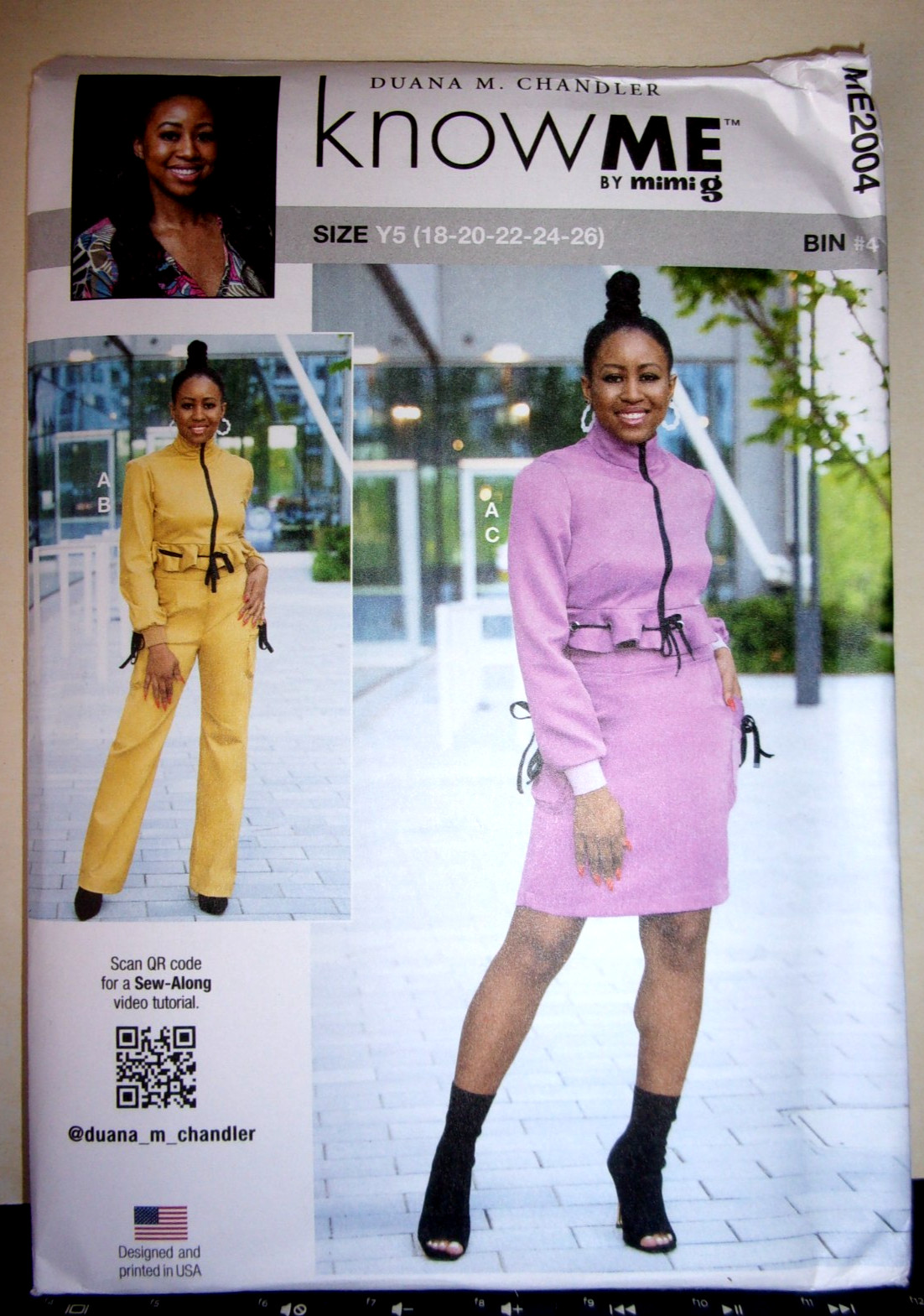 FF Uncut Know Me 2004 by mimi G Sizes 18 to 26 Dress and Pants