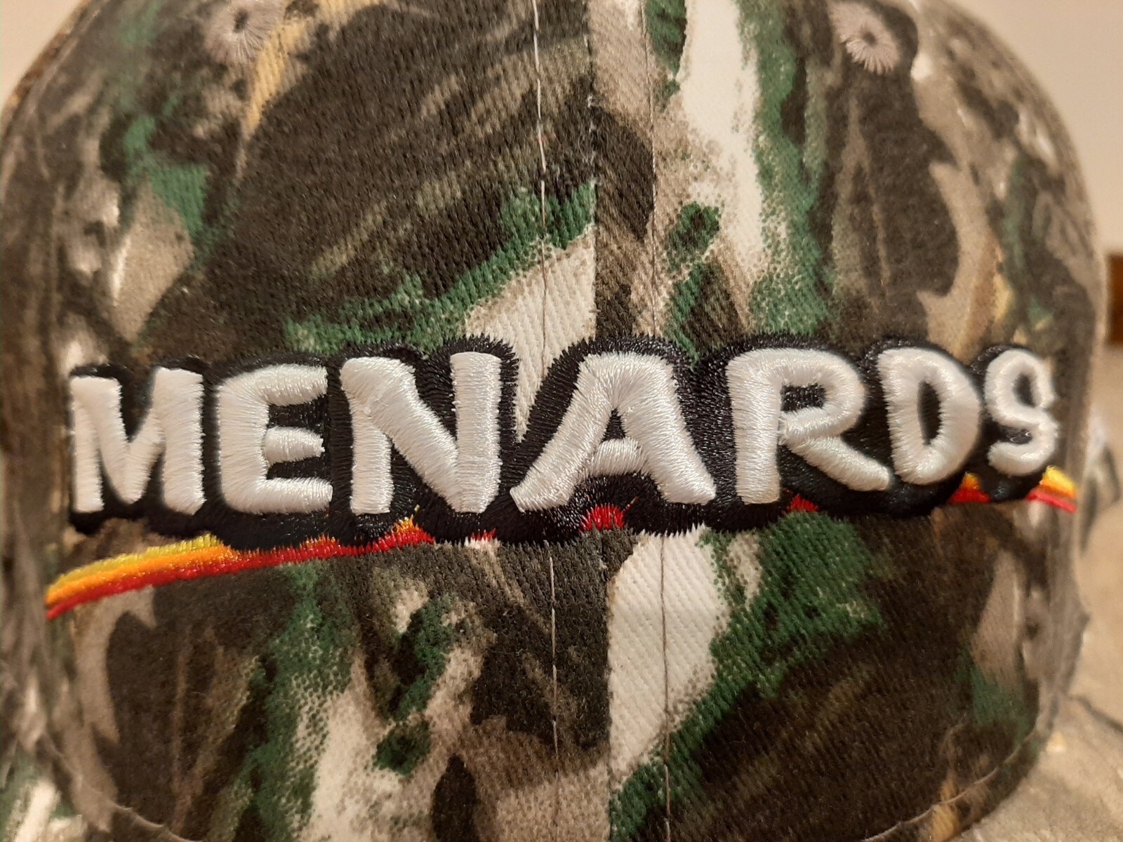 Brand New Men's Menards MASTERFORCE ATLAS One Size Fits All Camouflage Hat Cap