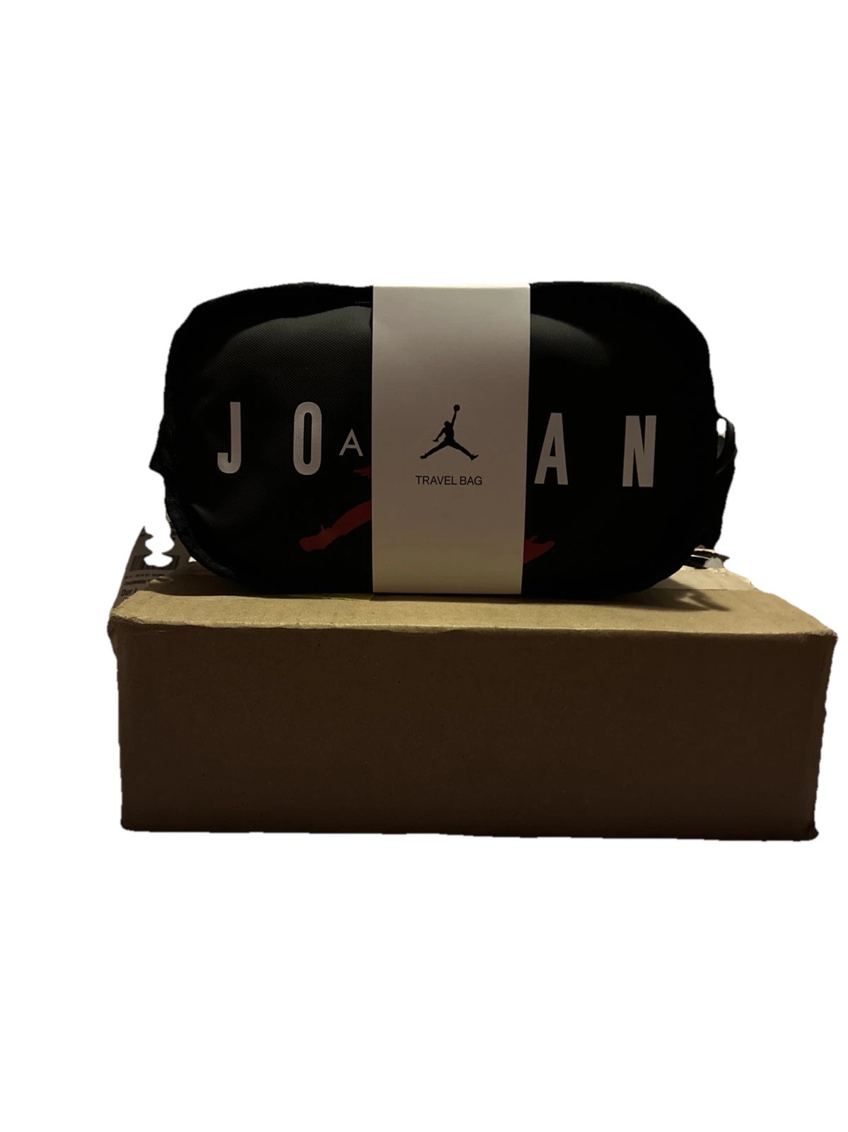 Nike Air Jordan Travel Bag Dopp Kit Clutch Bag Toiletries Bag Gym Jumpman BLACK